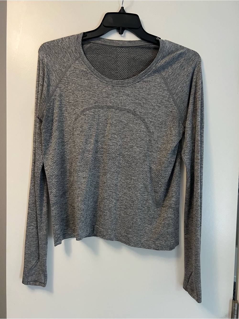 lululemon Swiftly Tech Gray Long-Sleeve Top